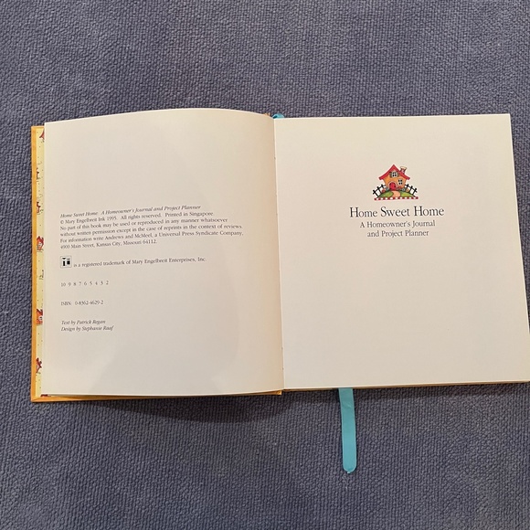 Mary Engelbreit Home Sweet Home A Homeowner's Journal & Project Planner - Picture 4 of 15